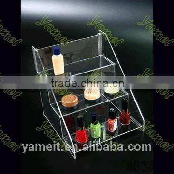 Factory Price High Quality Cosmetic Display Table Lucite Cosmetic Organizer Plexiglass Makeup Product Display photo-2
