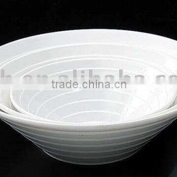 melamine soup bowl 8", 10" and 12"