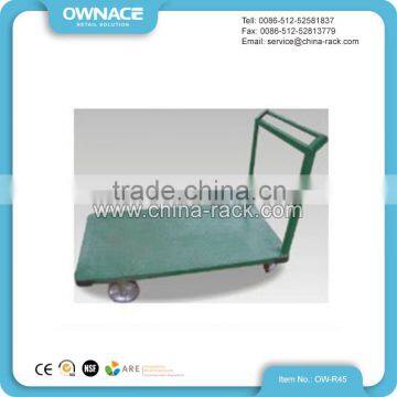 Heavy Duty Warehouse Metal Hand Platform Truck