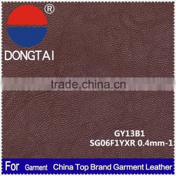 DONG TAI with 20 years expenience high quality fabrics leatherette for garment