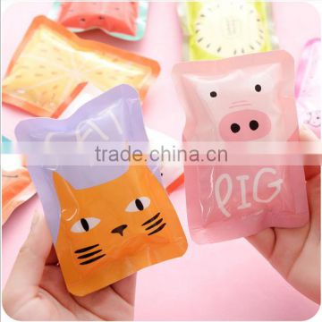 cute cartoon reusable PE mini ice packs / ice pack mini cold bag