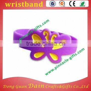 Soft silicone rubber wristband/armband/girls party hand