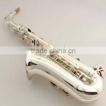 silver plated alto sax musical instruments