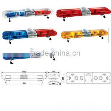 12V Rotating Warning Light, Halogen Revolving Warning Roof Light Bar of Police/ambulance/fire Vehicle TBD6100 photo-3