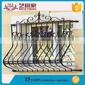 China ornamental wrought iron window grills design