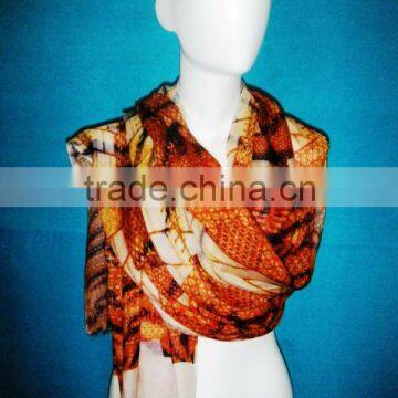 Viscose New Digital Print Scarf