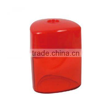 Plastic single hole sharpener/ school item