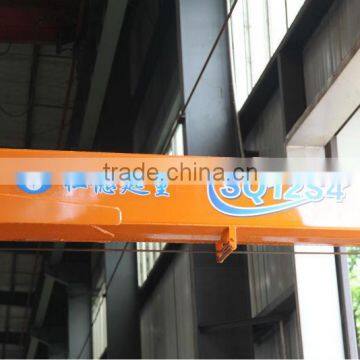 12ton loading crane truck mounted, Model No.: SQ12S4, hydraulic crane with telescopic arms