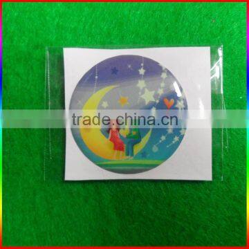 Glow in the Dark Moon Luminous Epoxy Sticker photo-2