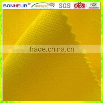 fluorescent yellow fabric/ honeycomb fabric for working cloth