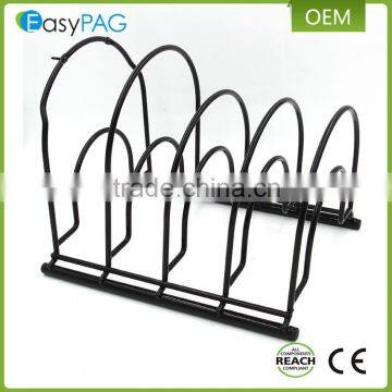 Kitchen Ware Storage Metal 5 Tire Pan Organizer Rack photo-5