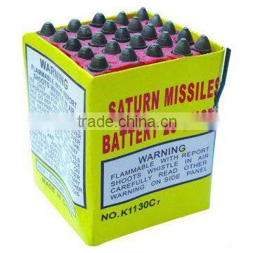 25S Saturn Missile Battery Fireworks