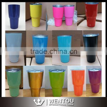 Stainless Steel Powder Coated 30oz Tumbler