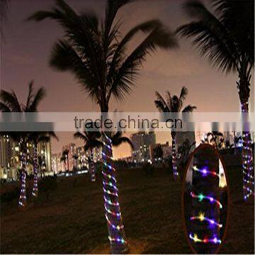 33ft 100 LED Solar Rope Lights, Waterproof Outdoor Rope Lights, Red/Green/Blue/Warm White photo-5