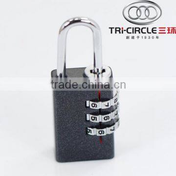 High Quality Tri-Circle Zinc Alloy Combination Padlock TC-BE25