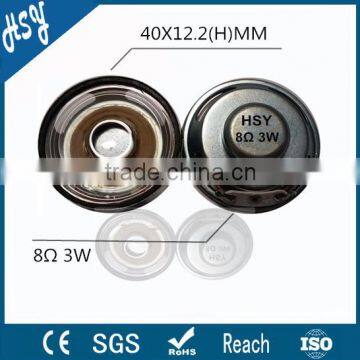 water resistance 8ohm 40mm speaker driver