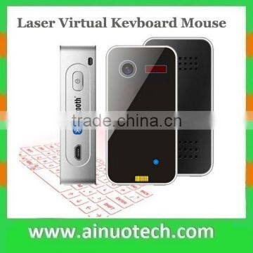 laser virtual projection keyboard build in mouse fuction bluetooth keyboard for android tablet smartphone,laptop