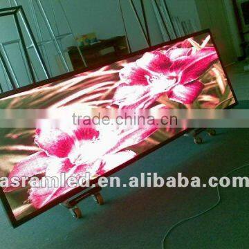 good effect indoor LED display billboard with double/two sided faces/ two faced led billboard