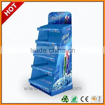 cardboard retail store display , paper pegboard display racks for stores , paper furniture for children's store