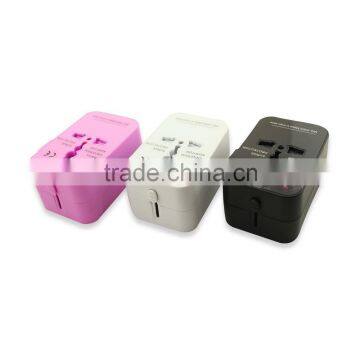 Multi travel adaptor with socket and plug 3 years quality warranty