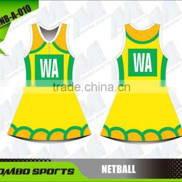 Custom sublimated netball outfits