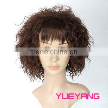 short charming curl shag full lace wig