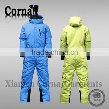 Personalized good quality durable breathable ski suit men