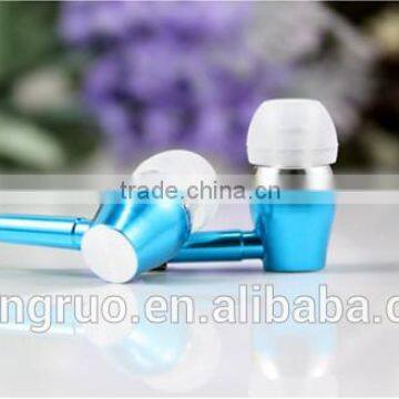 2016 Metal Luminous Headset Ear LED Headphone Universal Bass Music Earset With a Microphone