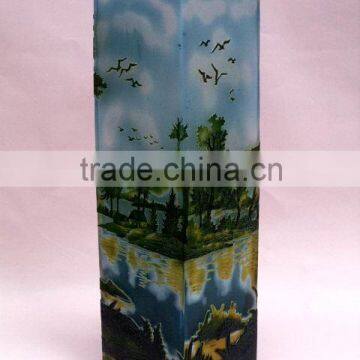 GALLE GLASS VASE/GLASS VASE/LAMP