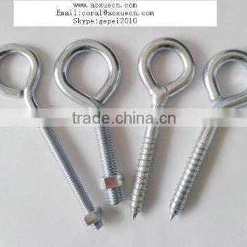 Eye bolt and screw , fastener bolt, wood screw