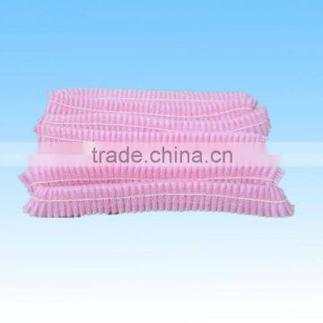 disposable non woven hair cap bouffant stretch dust cap