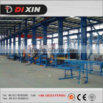 Superior Quality Colored grazed steel roof Tile high quality pu sandwich panel machine