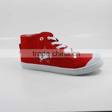 2011high-cut canvas shoes flat footwear women