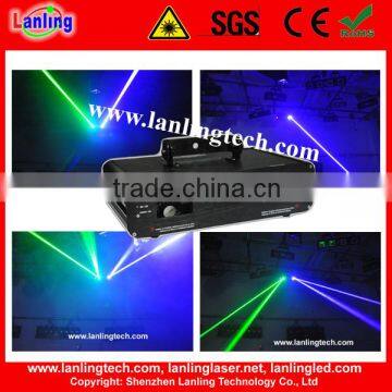 Professional laser projector/ Double Tunnel Fat Beam Laser Light