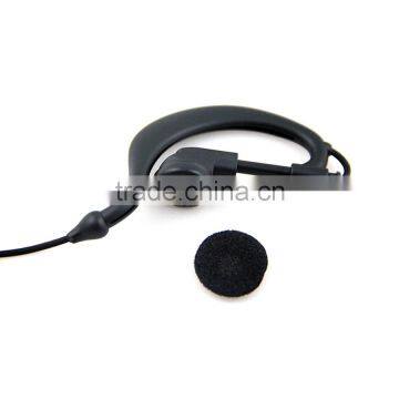 Clear Sound Wired 2 Pin Acoustic Black Acoustic Walkie Talkie In-ear Earpieces photo-2