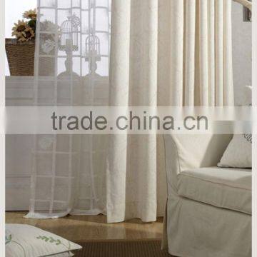 China supplier European style curtains / eyelets curtains