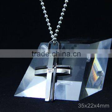 18K Gold Color Jesus Pendant Cross Necklace photo-5
