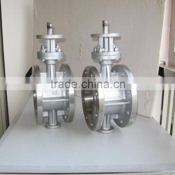 Ss304 Hard Seal Flange Butterfly Valve photo-3