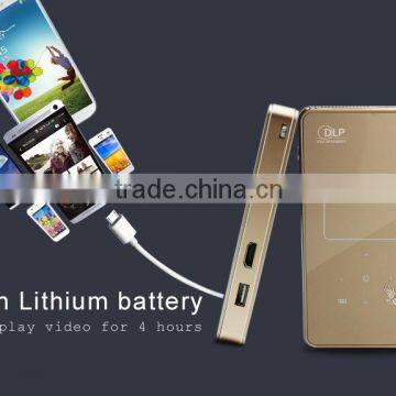 120Ansi Lumens With Wifi Bluetooth Mini Portable Wireless Projector for Business Presentation photo-5