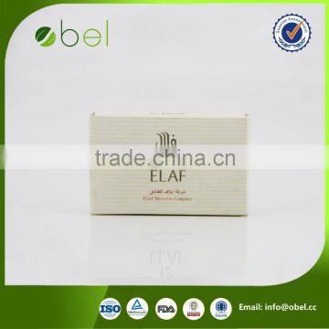 White body bar soap with paper box 45g