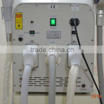 2015 Latest Technology Q Switched Nd Yag 1 HZ Laser Hair And Tattoo Removal Machine 1500mj