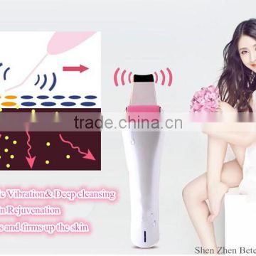 Beauty skin facial Handheld ultrasonic skin scrubber blackheads Beauty machine