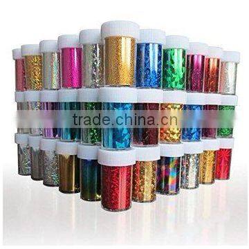 Nail Art Transfer Foil Sticker for Nail Tips Decoration set