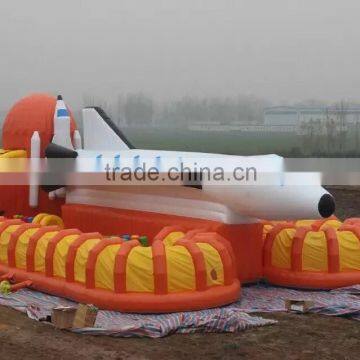 inflatable jumping castle bouncy castle shape of airplane