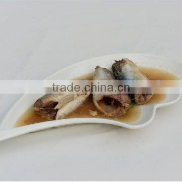 Best 155g canned mackerel in oil with factory price