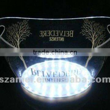 2013 Hot Acrylic Led Ice Bucket Wholesale/customized Acrylic Led Ice Bucket Wholesale photo-6