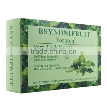 Free sample natural plant element best wholesale fashion washable hair dye