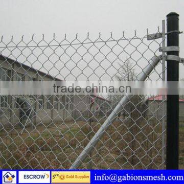 Temporary construction chain link fence,temporary construction galvanized chain link fence,low price temporary construction chai