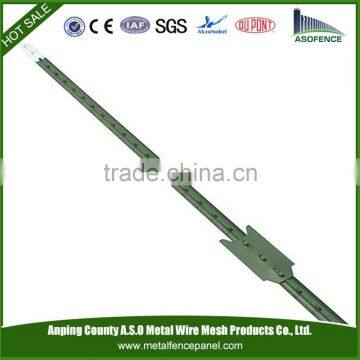 alibaba china factory price whole sale metal t bar fence post