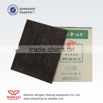 Mesh waterproof abrasive paper